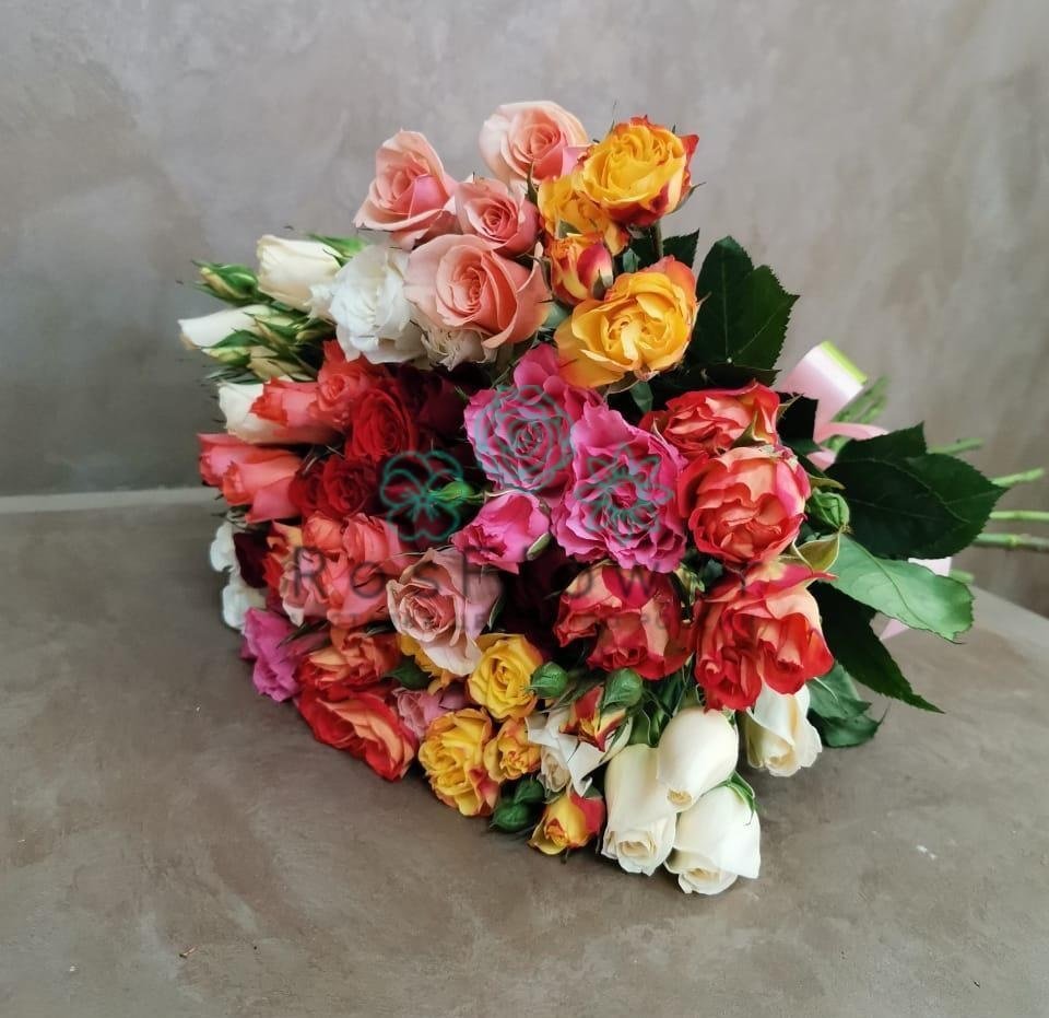 Букет цветов из: Розы в Верх-Нейвинский