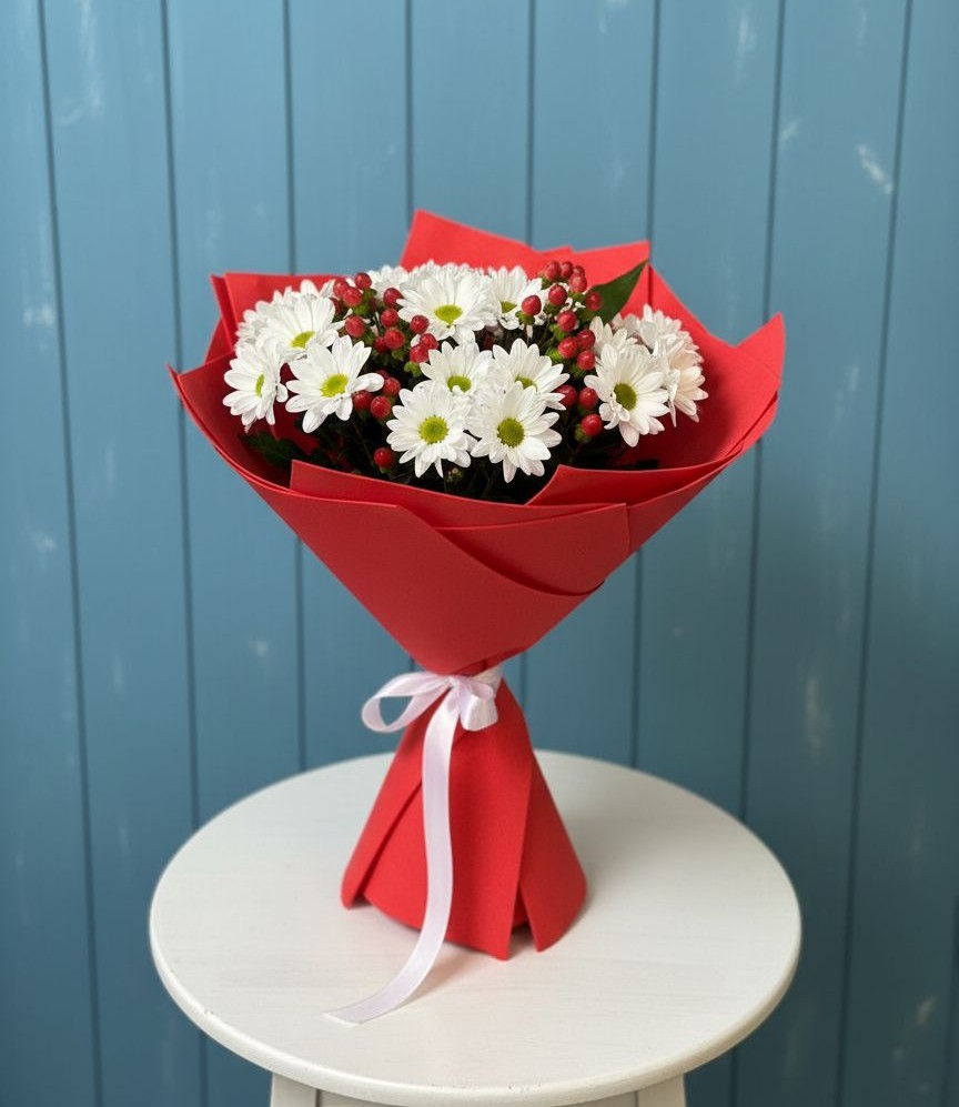 Букет цветов из: Хризантемы в Верх-Нейвинский