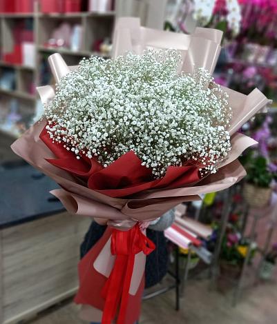 Букет цветов из: Гипсофила в Верх-Нейвинский