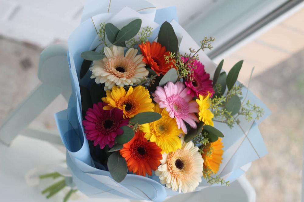 Букет цветов из: Герберы в Верх-Нейвинский