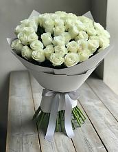 Букет 35 Белых роз в Верх-Нейвинский