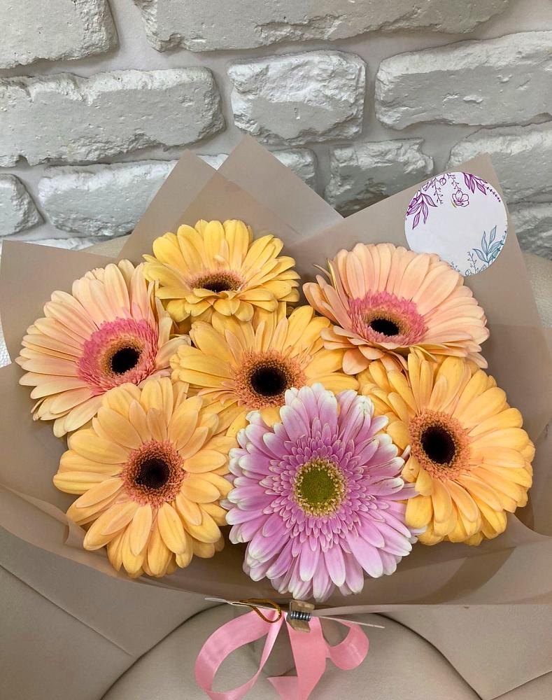 Букет цветов из: Герберы в Верх-Нейвинский