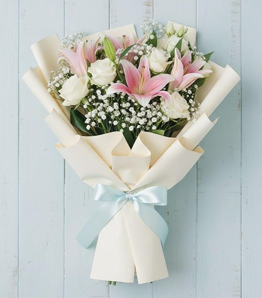 Букет цветов из: Лилии в Верх-Нейвинский