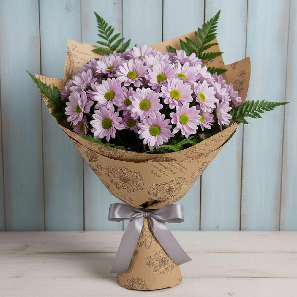Букет цветов из: Хризантемы в Верх-Нейвинский