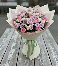 Букет цветов из:  Розы и Хризантемы в Верх-Нейвинский