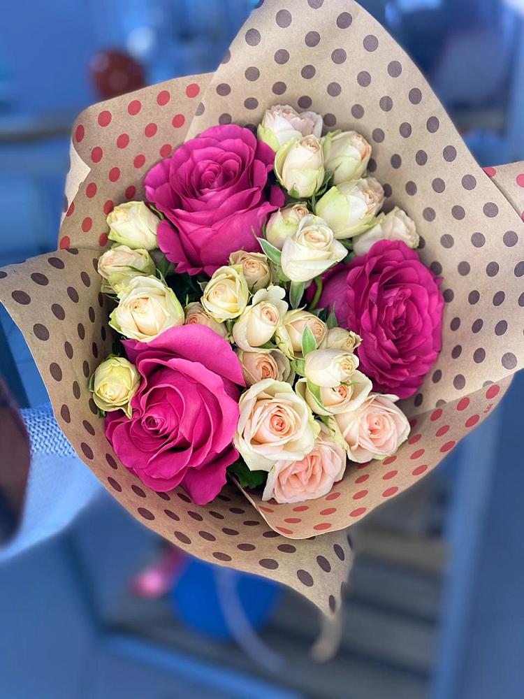 Букет цветов из: Розы в Верх-Нейвинский