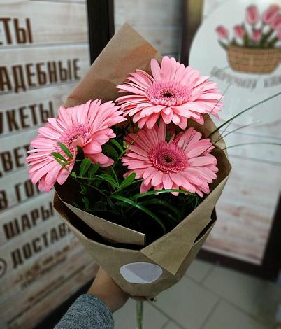 Букет цветов из: Герберы в Верх-Нейвинский