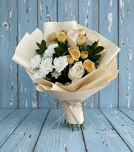 Букет цветов из:  Розы и Хризантемы в Верх-Нейвинский