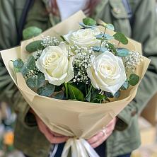 Букет Нежные грёзы в Верх-Нейвинский Букет цветов из: Розы в Верх-Нейвинский