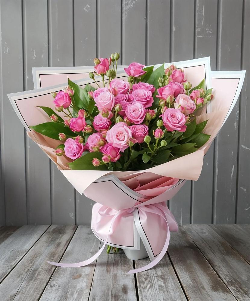 Букет Розовый кустик в Верх-Нейвинский
