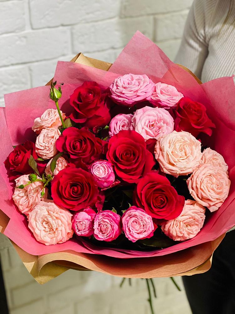 Букет цветов из: Розы в Верх-Нейвинский