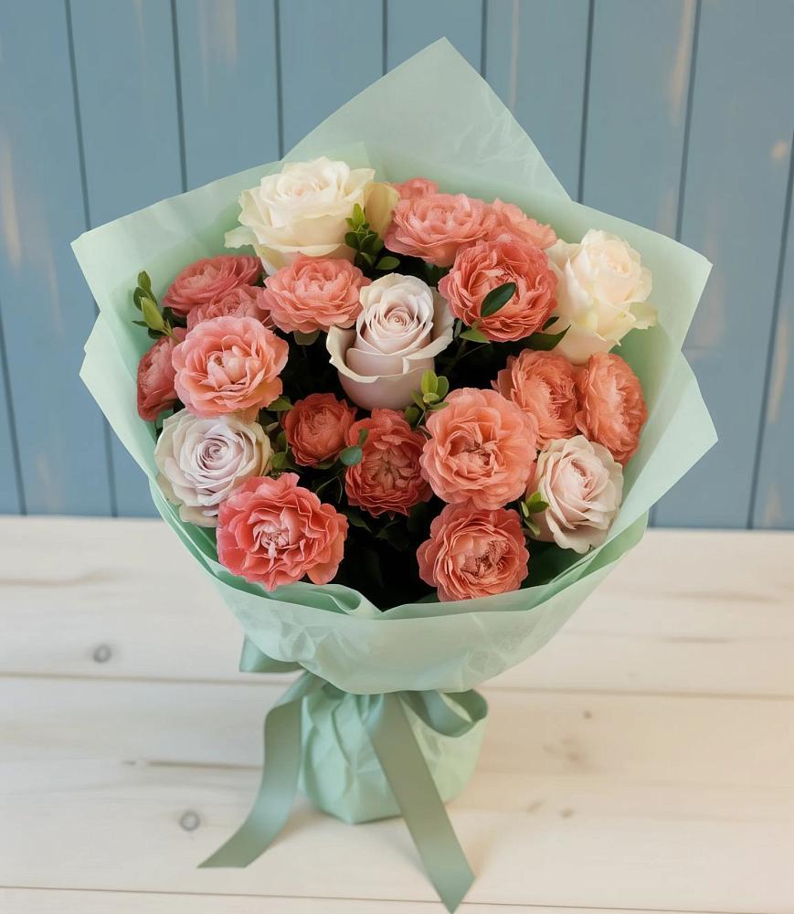 Букет цветов из: Розы в Верх-Нейвинский