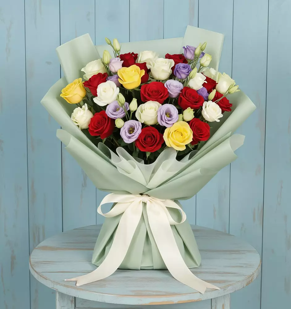 Букет цветов из: Розы в Верх-Нейвинский