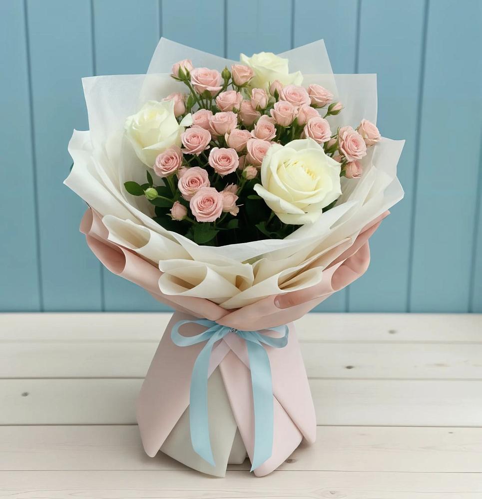 Букет цветов из: Розы в Верх-Нейвинский