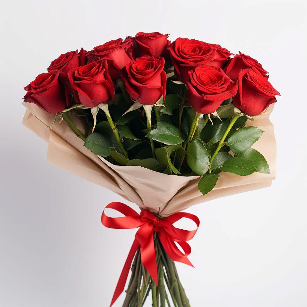 Букет 11 Красных роз Эдлесс Лав в Верх-Нейвинский
